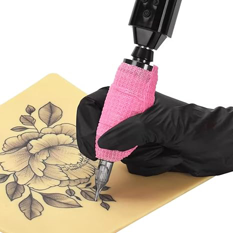 Tattoo Grip Cohesive Bandage Self adhaerens AMICTORIUM