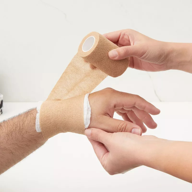 Cohesive Bandage | AMICTORIUM ADHERENTES sui in LATEX-FROE ET NATURALIBUS Purgamentum