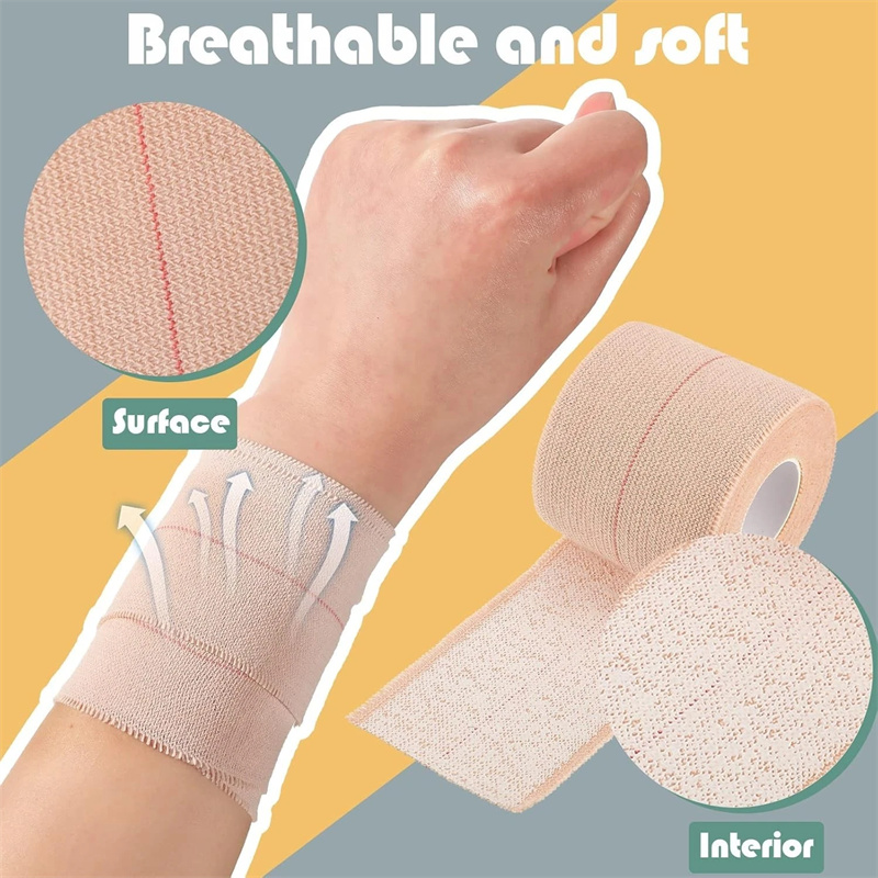 Elastica therapeutica Tape (EAB) - Extende tenaces Bandage pro compressione et Support Elastica therapeutica Tape (EAB) - Extende tenaces Bandage pro compressione et Support