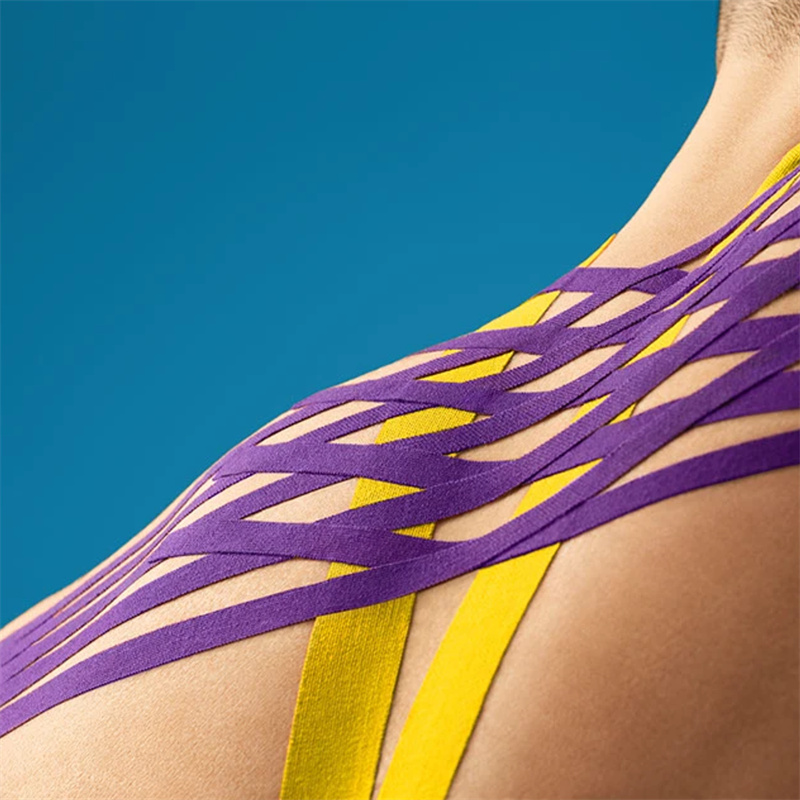 Spirabile Kinesiology Tape pro Sports | Sudore repugnans Musculus Support Tape pro articulis et Recuperatio Spirabile Kinesiology Tape pro Sports | Sudore repugnans Musculus Support Tape pro articulis et Recuperatio
