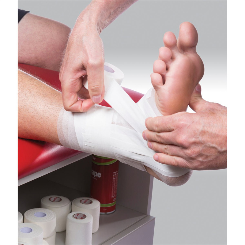 Zinc Oxide Athletic Tape | Rigidis ludis Strapping Tape pro Tarso, Carpi et Articulus Support