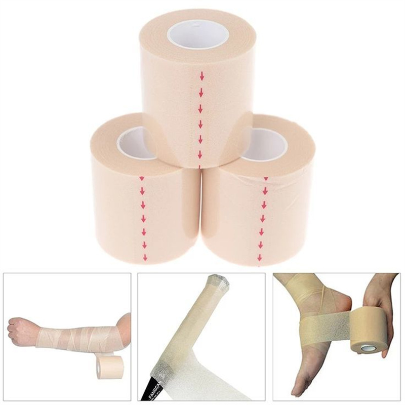 Foam Underwrap Pre-Wrap | Spirabile Pre-Tape AMICTORIUM Curabitur Taping, Pellis Praesidium, et Securus Remotionem
