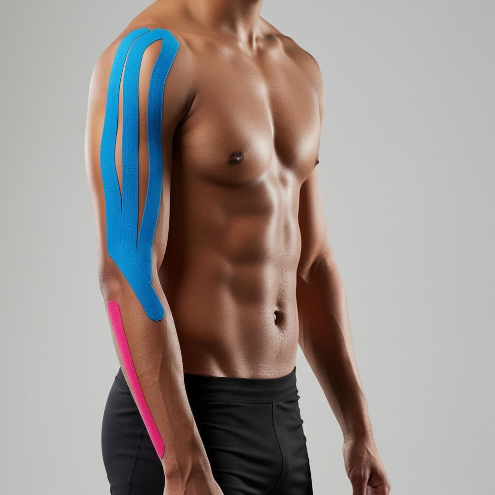 Kinesiology Tape Roll for Musculi Support & Joint Stability | Spirabile, elasticum Cotton Sports Tape