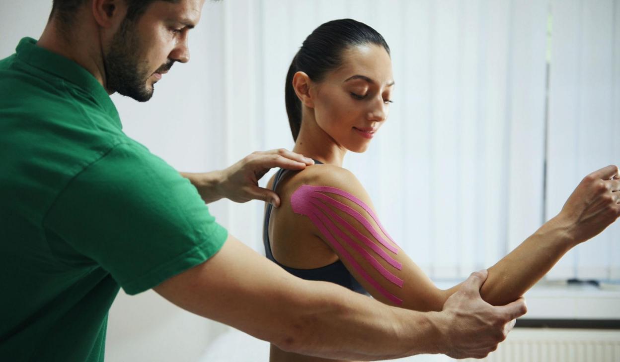 Pre-cut Kinesiology Tape: Future Ludis Recuperatio