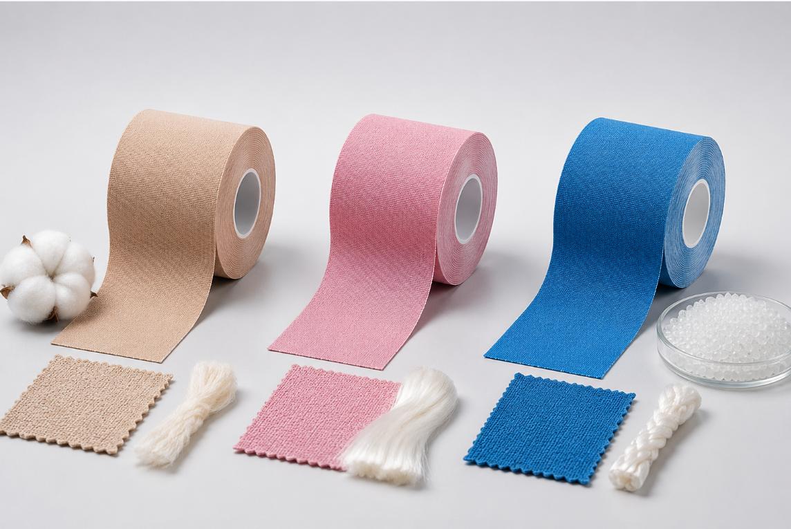 Cotton vs Rayon vs Nylon Kinesiology Tape: Qui Material Fits Tua Brand?